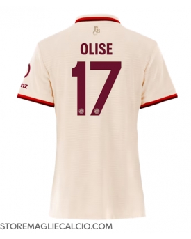 Bayern Munich Michael Olise #17 Maglia Gara Terza Repliche 2024-25 Donna